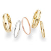 14K GOLD 13.5MM BANGLE BRACELET