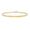 14K GOLD CUBE BRACELET