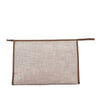 PERSONILIZED OVERSIZE CANVAS CLUTCH