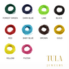 14K Gold Paperclip Bracelet with Cord