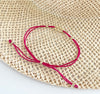 14K Gold Paperclip Bracelet with Cord