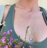 14K GOLD FLAT LINK CHAIN NECKLACE