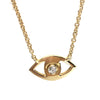 EVIL EYE DIAMOND NECKLACE