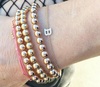 6MM GOLD BEADS BRACELET