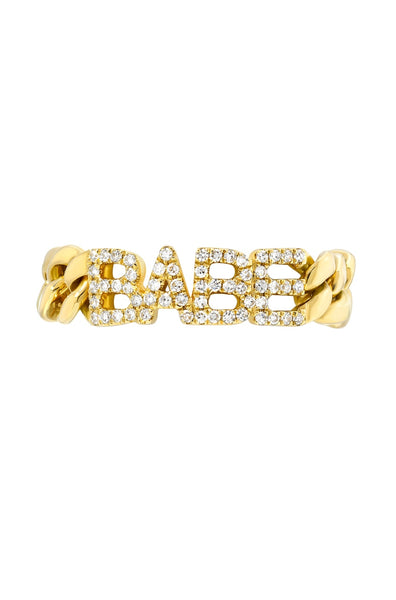 CUBAN LINK CHAIN RING