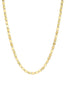 14K GOLD FLAT LINK CHAIN NECKLACE