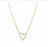 DIAMONDS HEART NECKLACE
