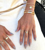 GOLD BEADED RING
