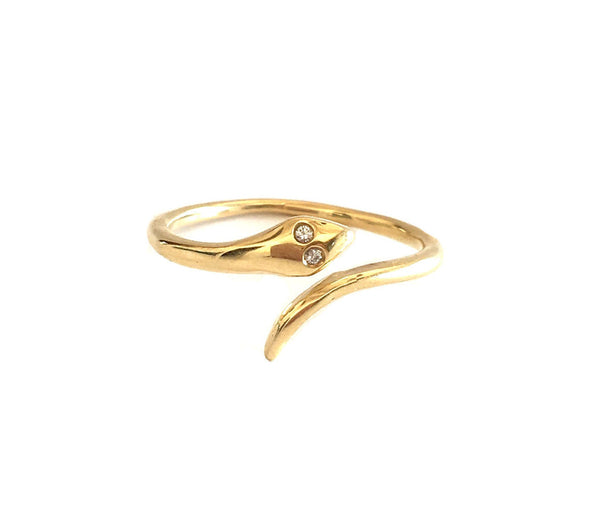 GOLD SNAKE RING